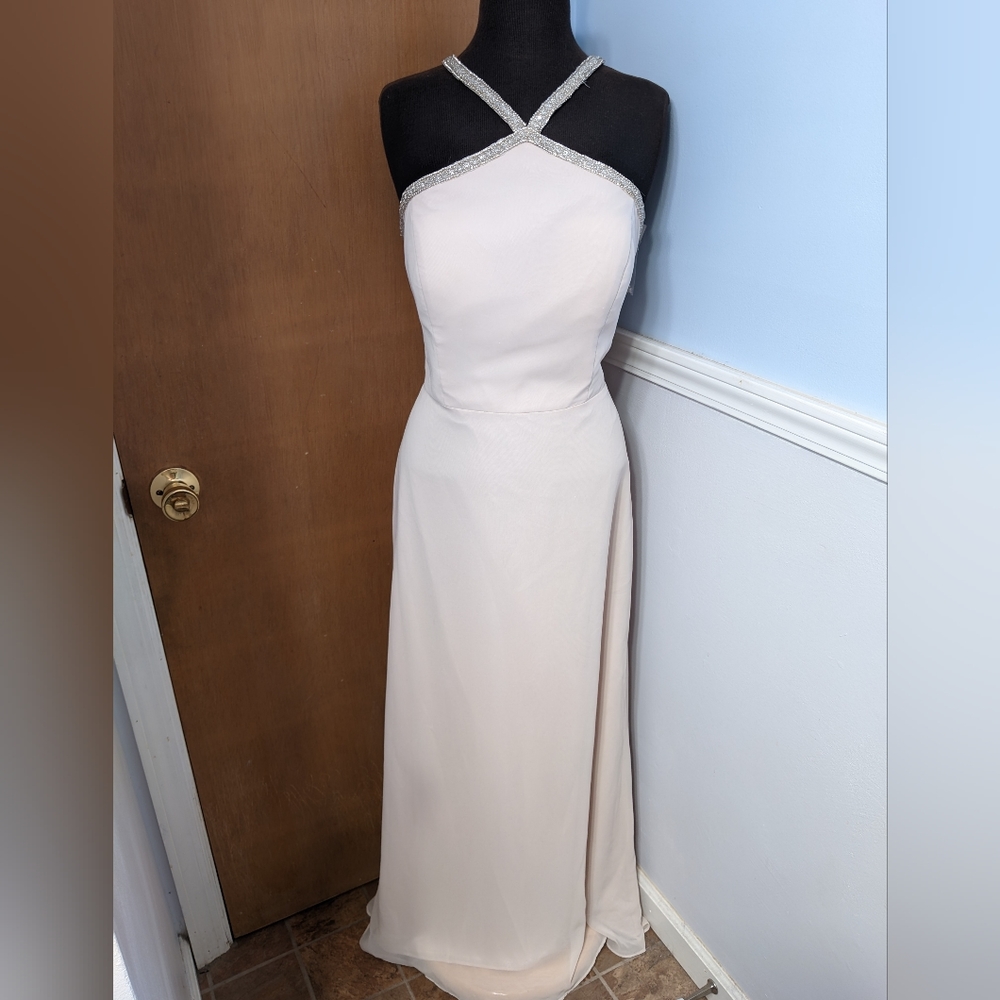 NWT Bill Levkoff Chiffon Gown